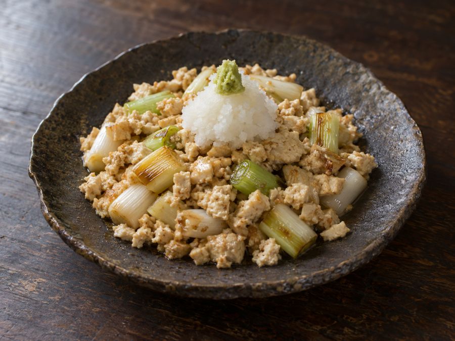 Sesame Stir-Fried Crumbled Tofu