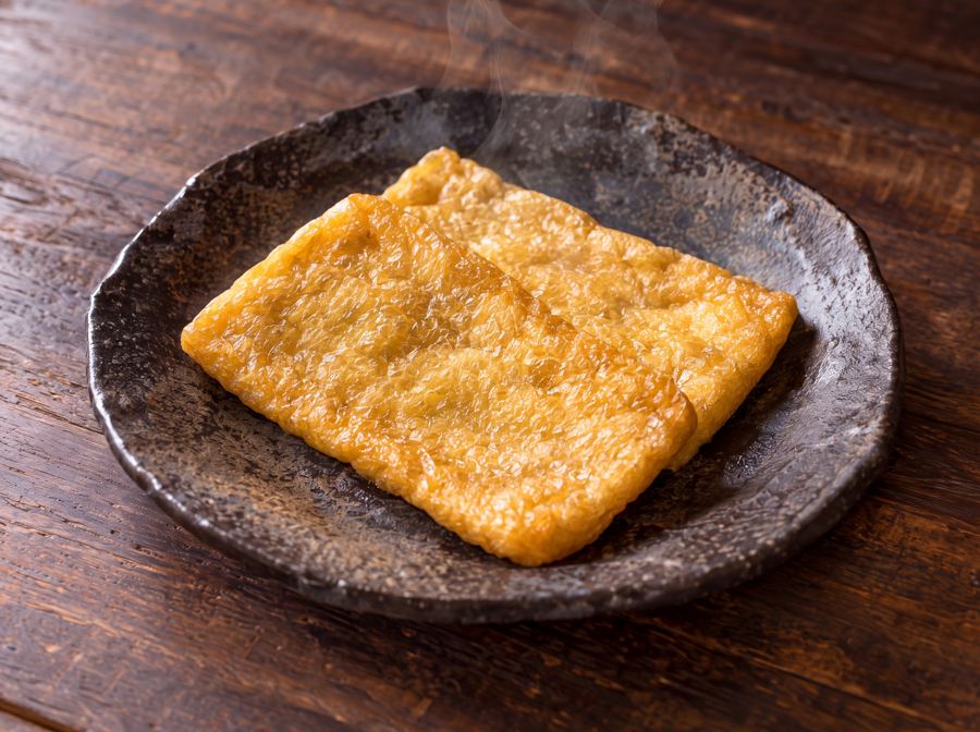 Frittierter Tofu-Beutel