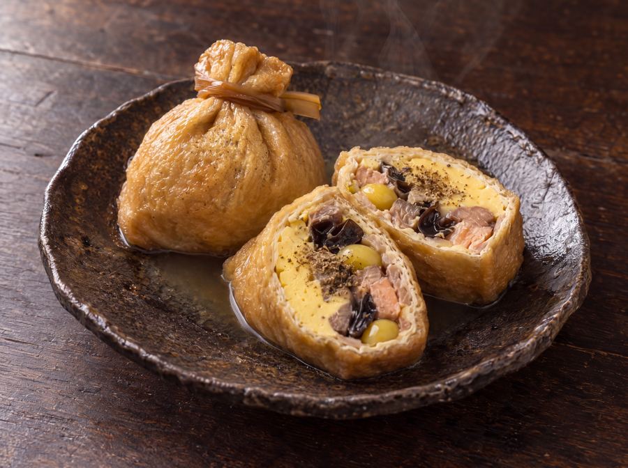 Stuffed Fried Tofu Pouch