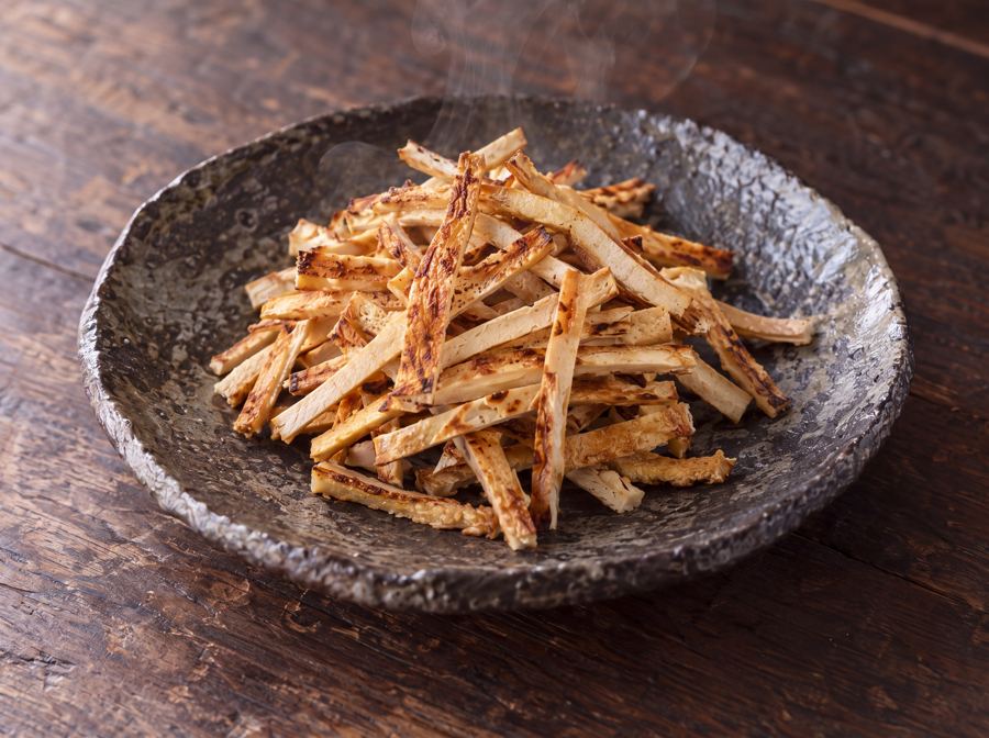 Lamelles de tofu grillées