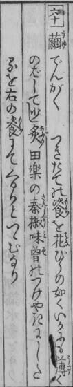 L'original de 1782